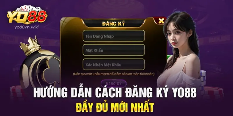 Hướng dẫn cách đăng ký Yo88 đầy đủ mới nhất